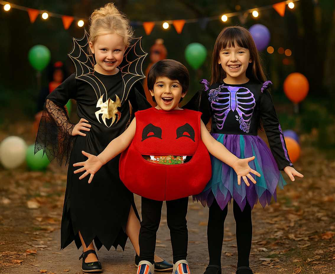 Costume for child Devil (jumpsuit), size 92/104 cm EOL